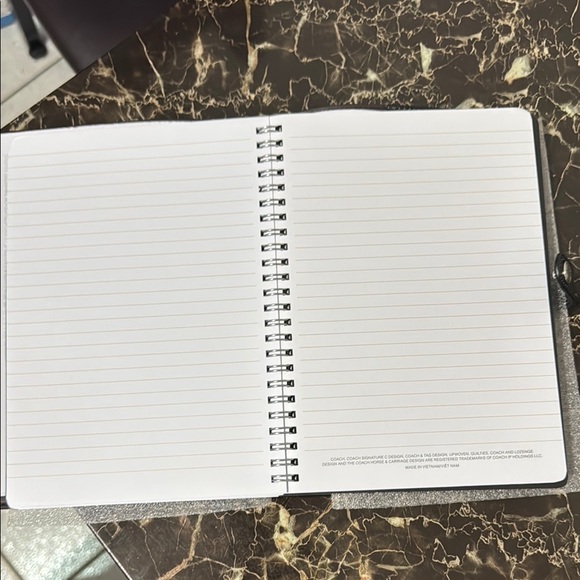 Coach Heart and Lightning Print notebook cover - Picture 7 of 7